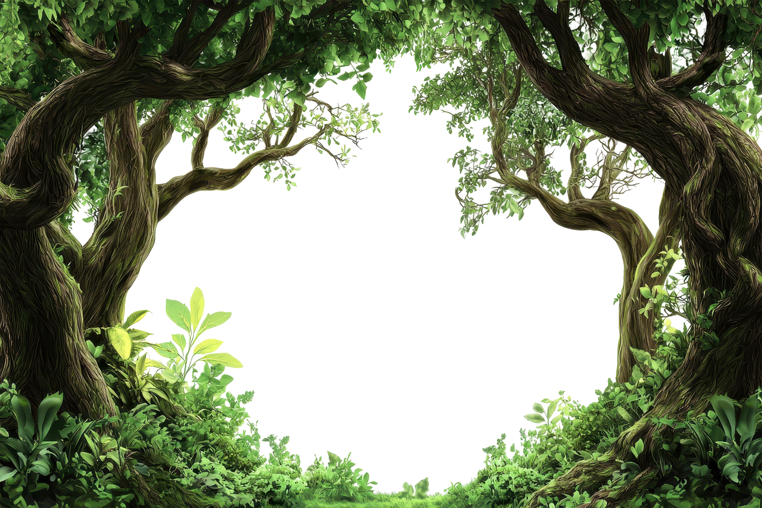 森の画像